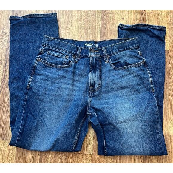 Old Navy Other - Old Navy Straight Leg Jeans Men’s 32/30 Dark Wash Casual